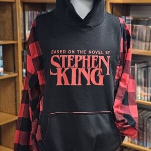 Upcycled Oversized Horror Hoodie